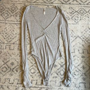 Free people long sleeve body suit